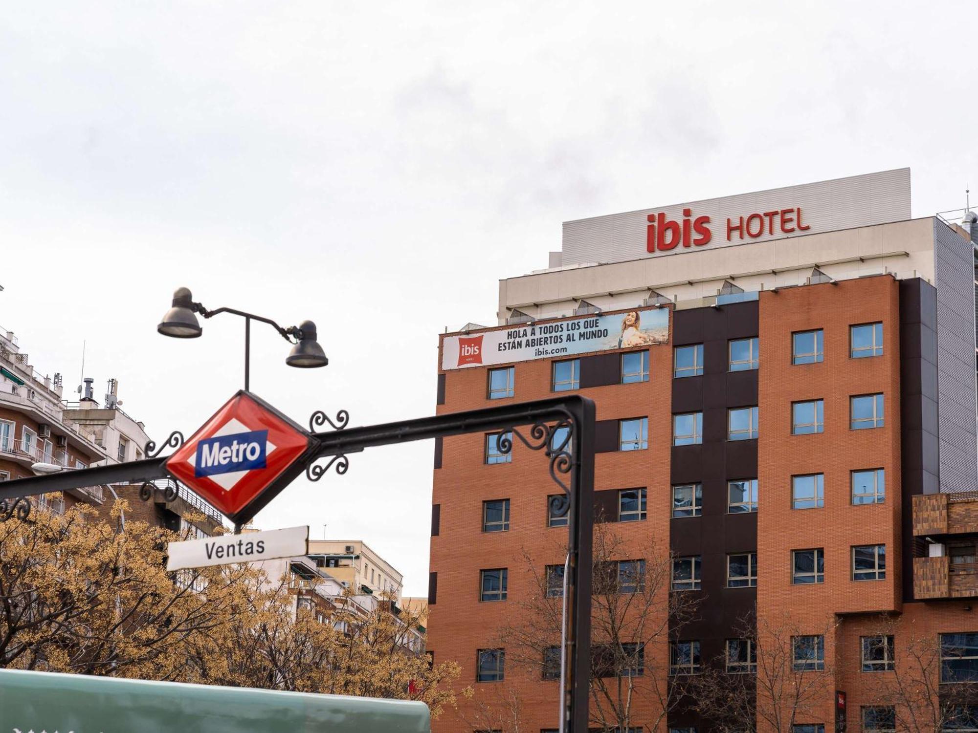 Ibis Madrid Centro Las Ventas Esterno foto