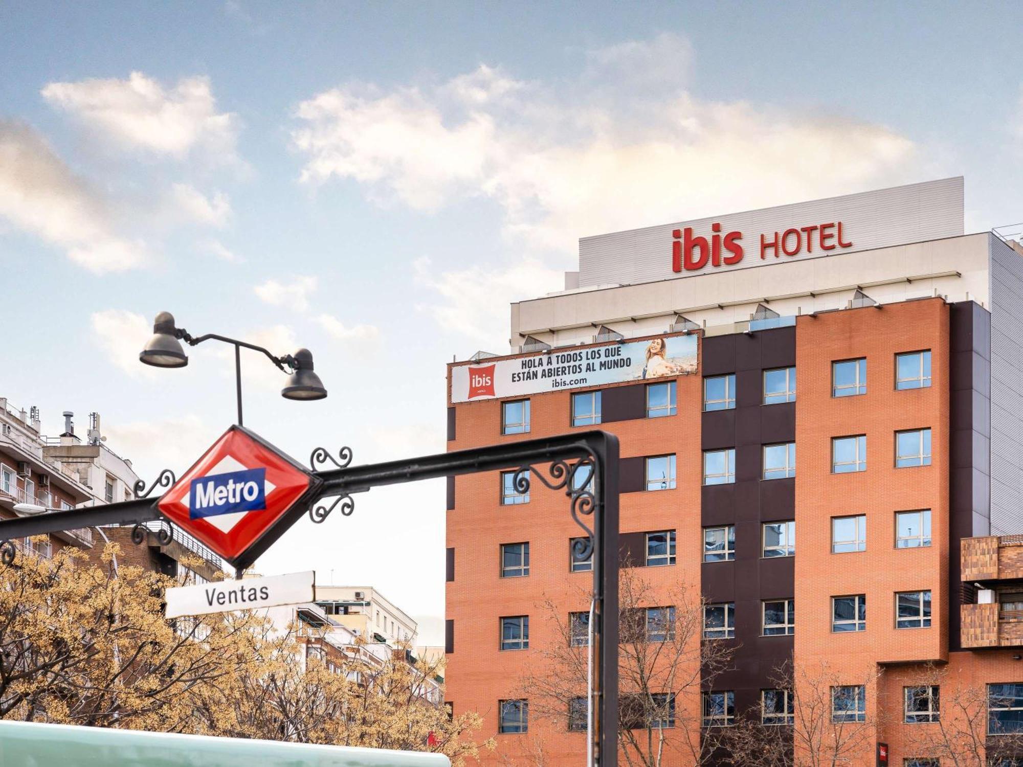 Ibis Madrid Centro Las Ventas Esterno foto