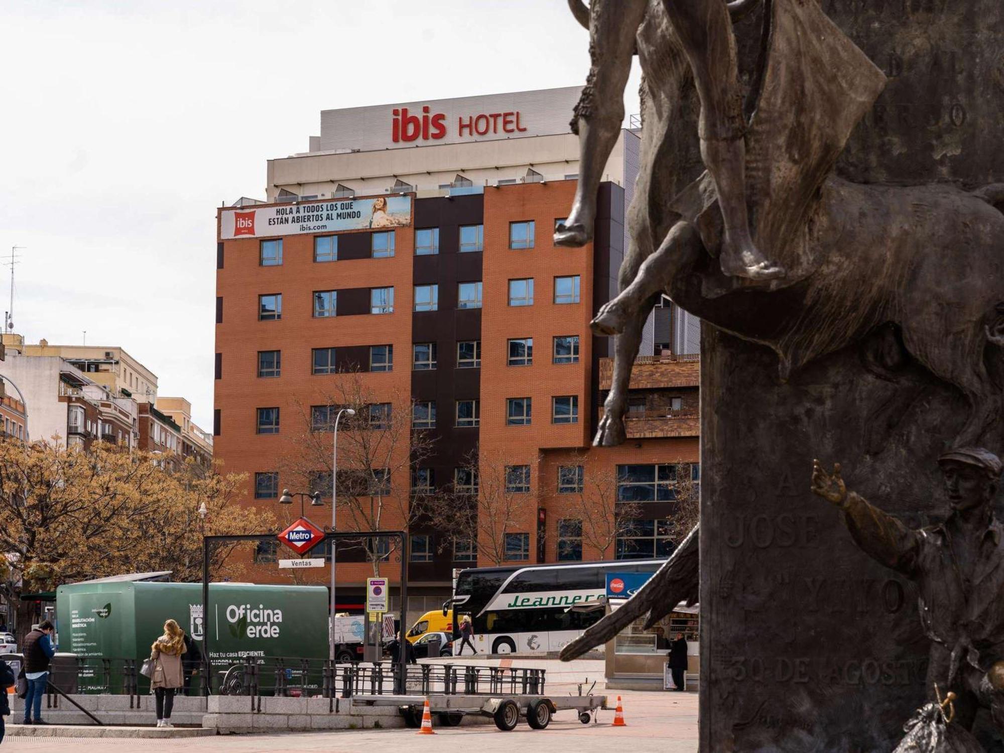 Ibis Madrid Centro Las Ventas Esterno foto